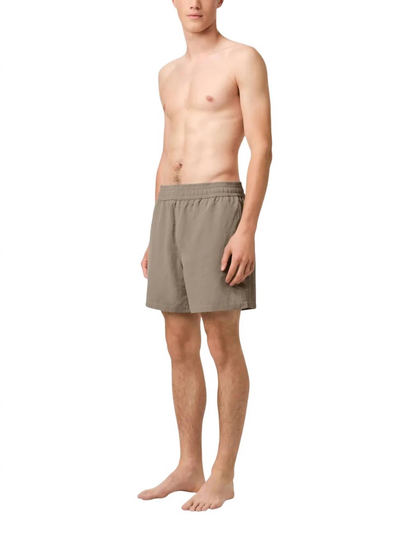 Ami Paris - Embroidered Swim Beach Shorts