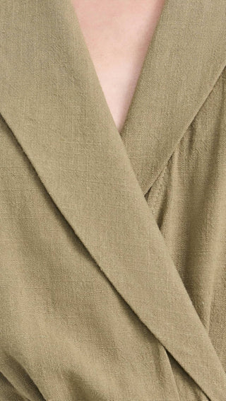 Teoria - Vestido Maxi Militar Mayer