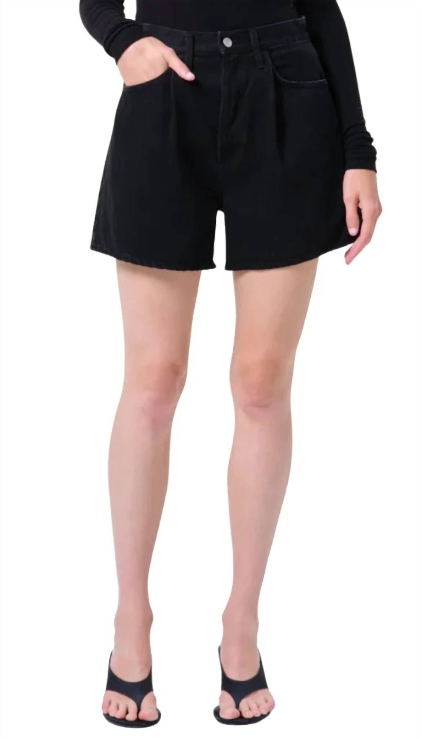 Agolde - Rhoda Pleated A Line Short