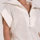 Elan - Cassie Short Sleeveless Sweater