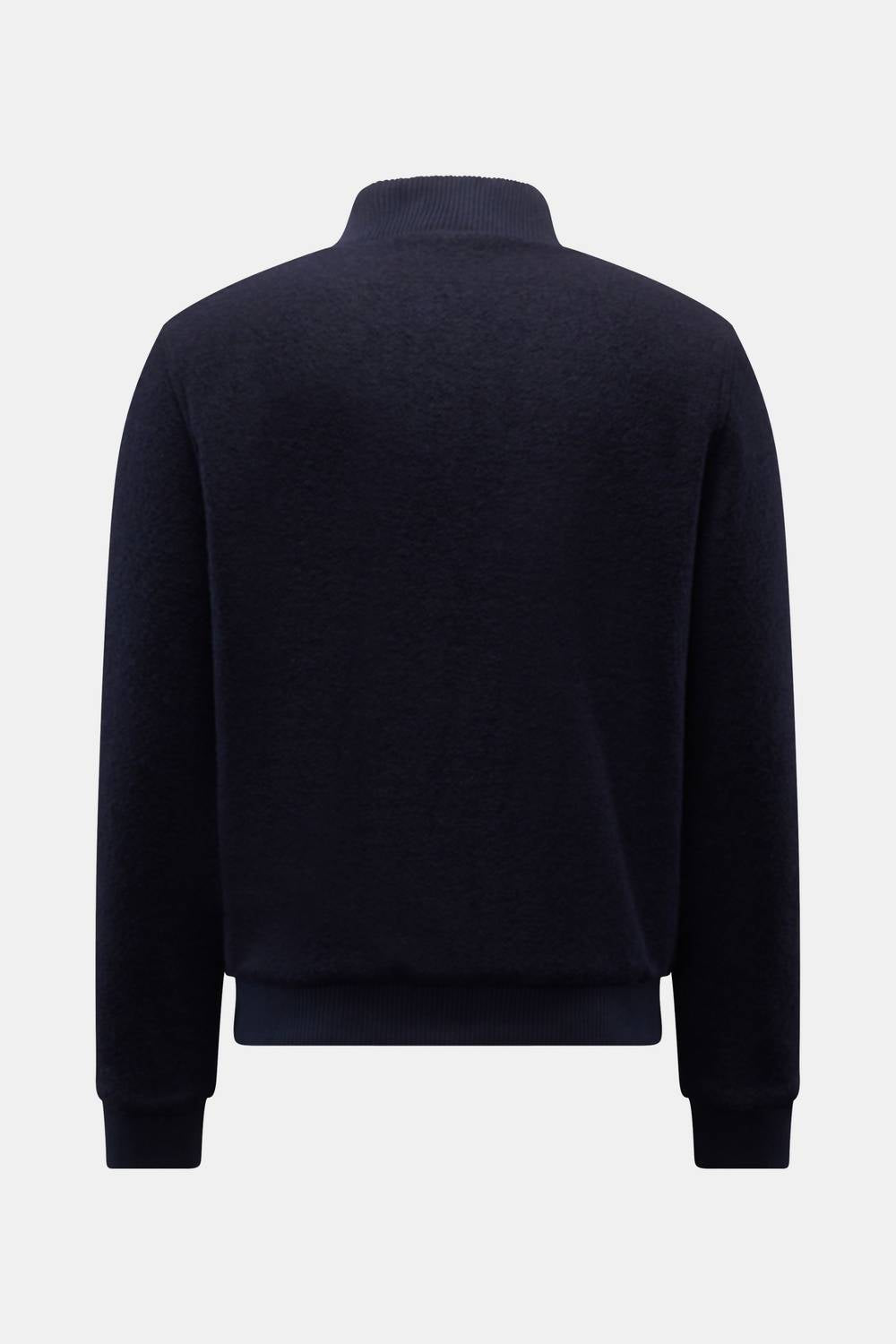 A Trip In A Bag - Men's Rib Knit Blouson Cardigan