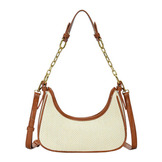 Soraya Straw Shoulder Bag