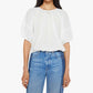 Mother - Crewneck Balloon Sleeves Blouse