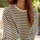 Jodifl - Lucky Stripes Bubble Sleeve Top