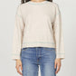 Another Love - Millie Crew Neck Sweater With Contrast Stitching
