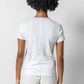Lilla P - Short Sleeve Colorblock Crewneck Top
