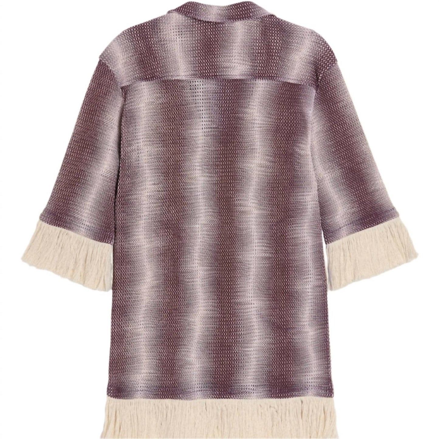 Oas - Aya Net Weave Printed Dress