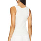 Enza Costa - Supima Rib Scoop Tank