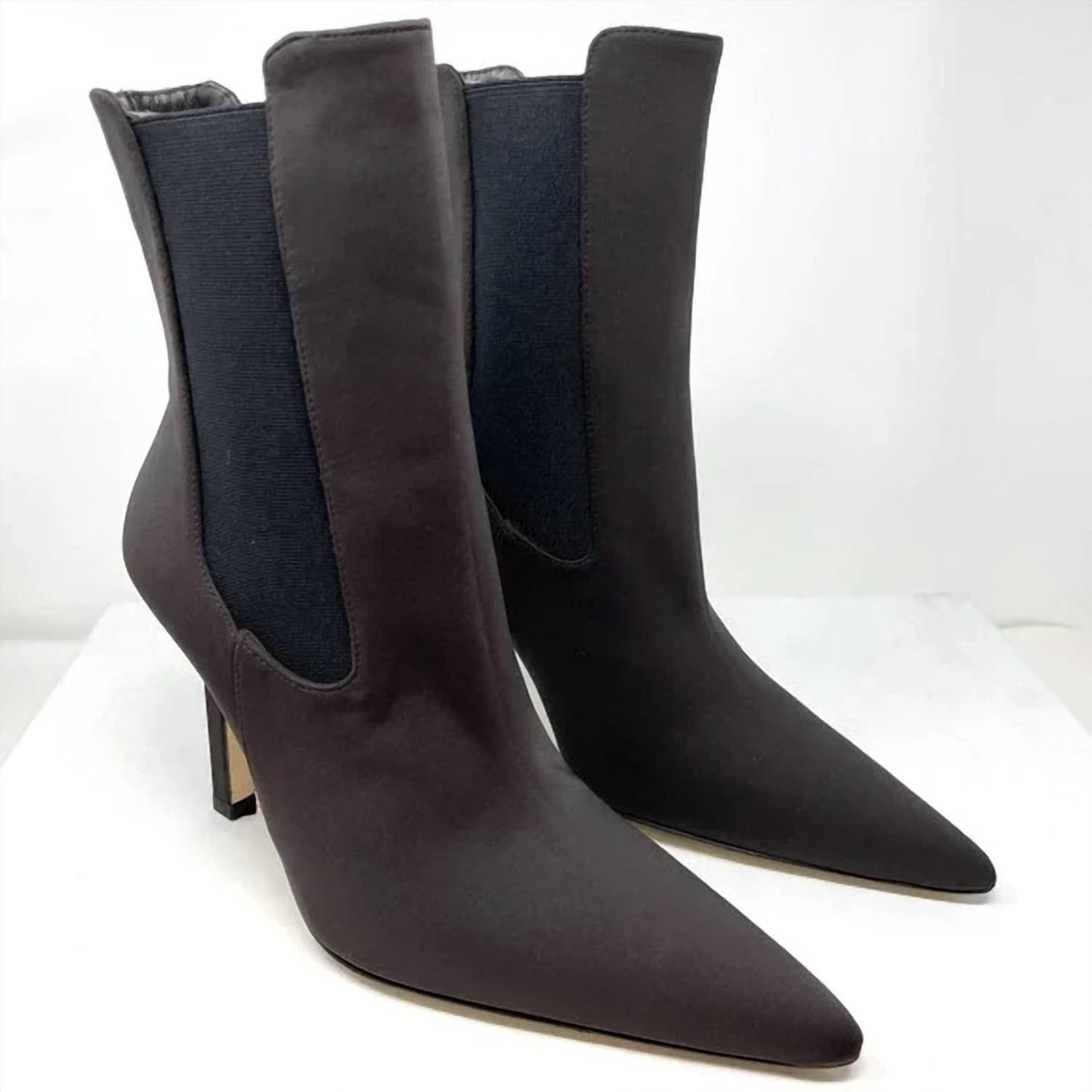 Good American - Women's Neoprene Stiletto Boots