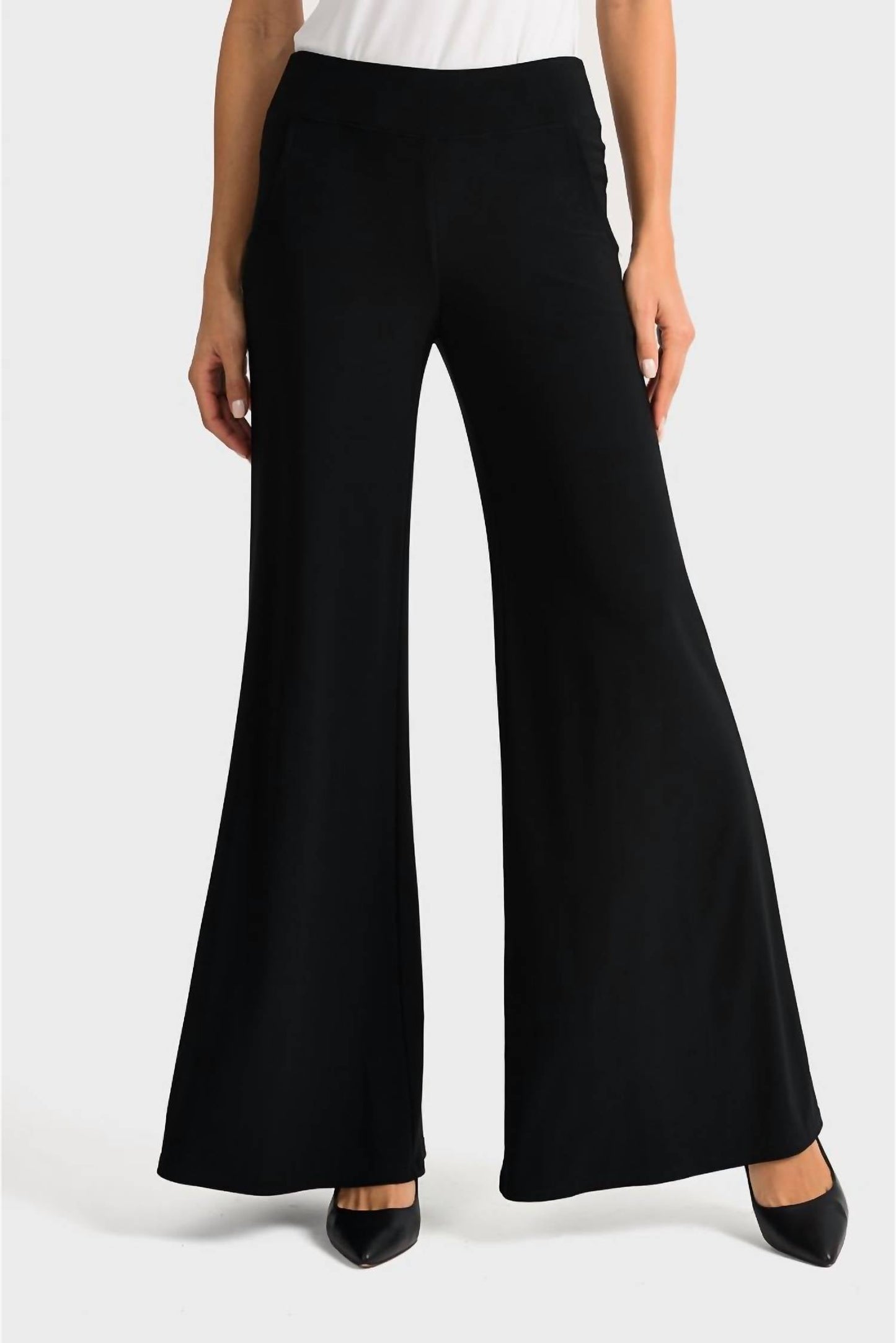 Joseph Ribkoff - Pull-on Flared Leg Knit Pant