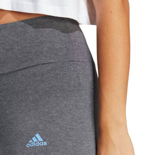 Adidas - Leggings atléticas justas de cintura alta e comprimento total