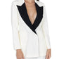 Akalia - Mendy Double Breasted Tuxedo Jacket