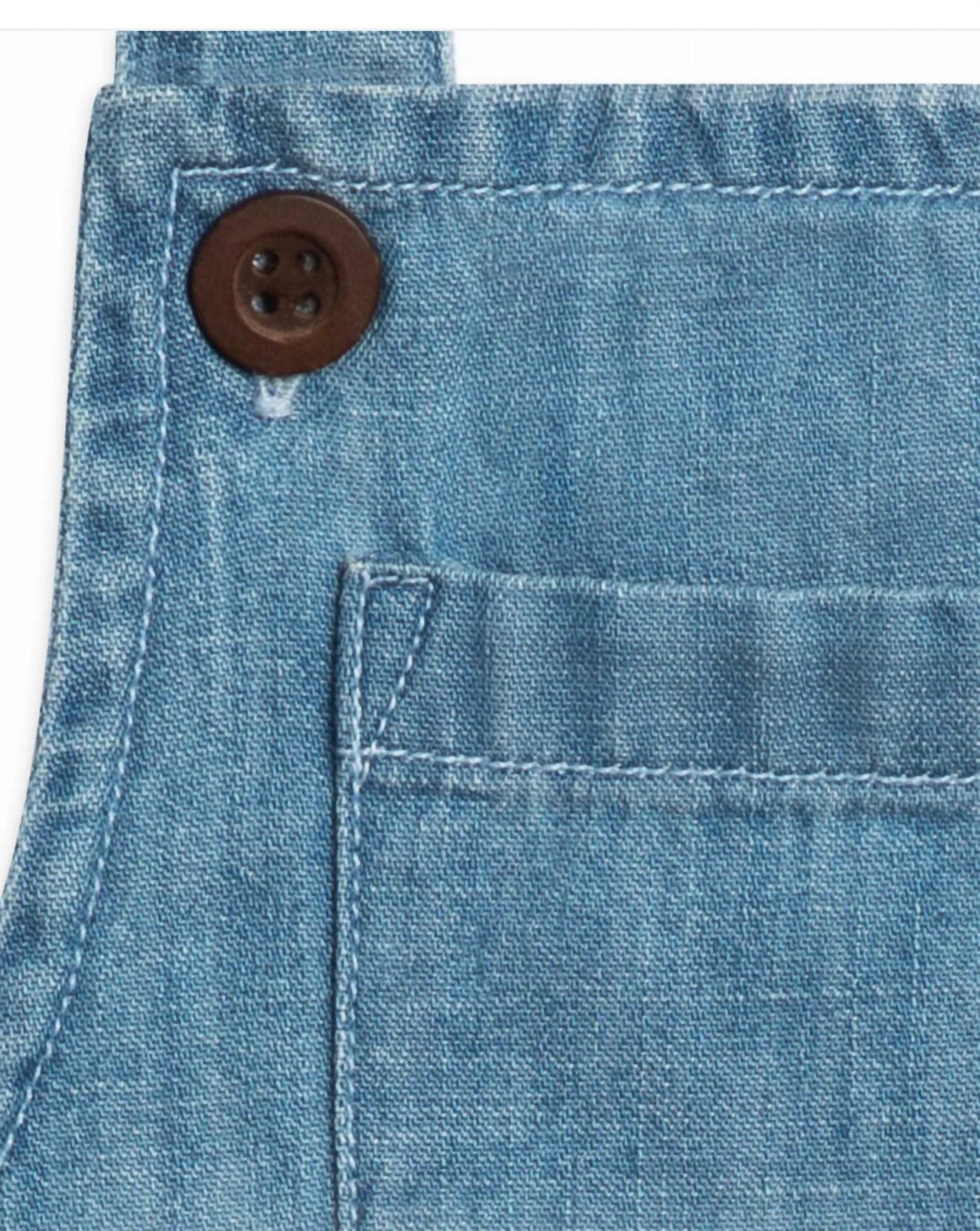 Colored Organics - Kids Noe Chambray Bubble Overall