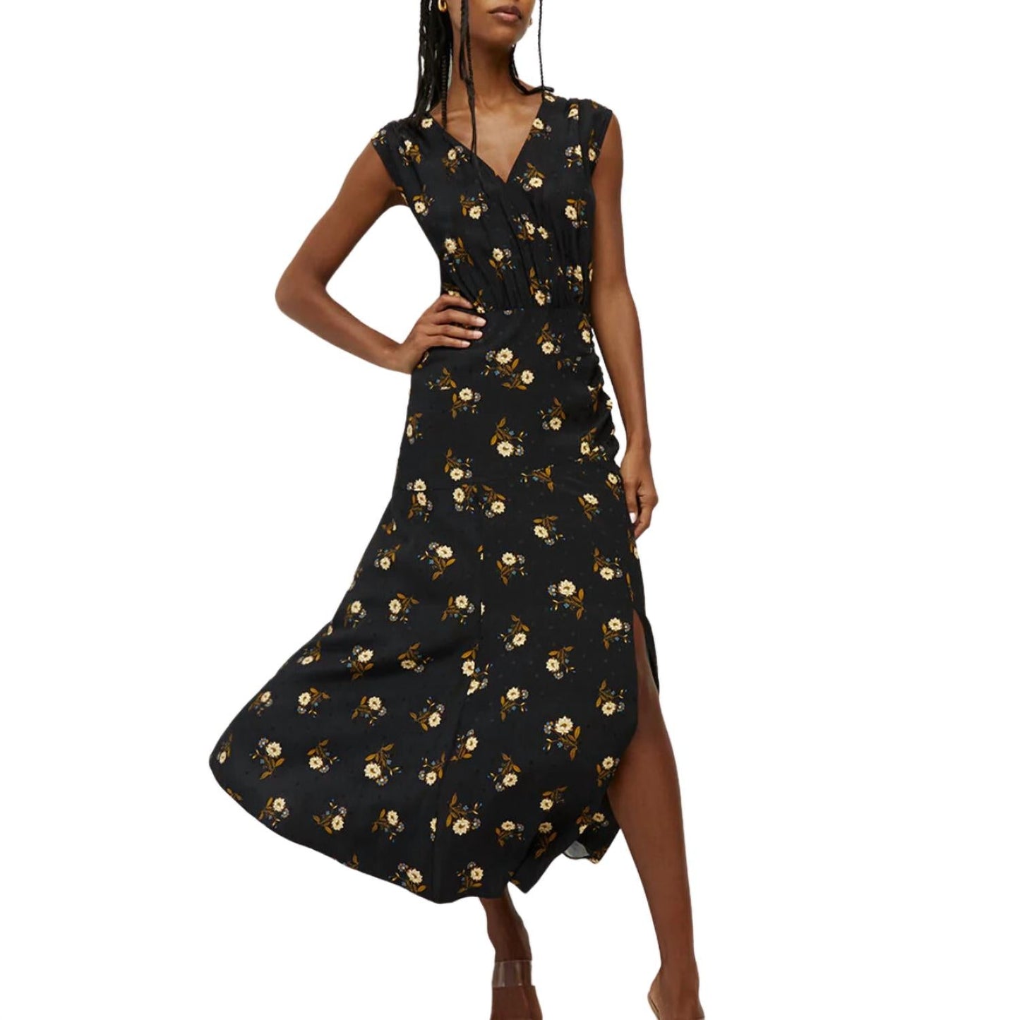 Veronica Beard - Wixson Floral Midi Dress
