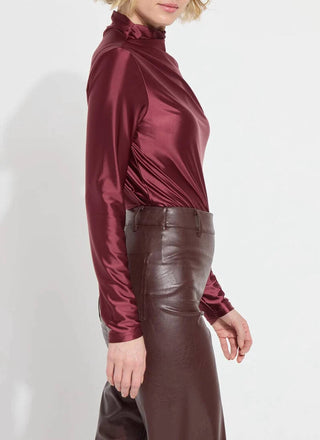 Lysse - Top de cetim Shalom