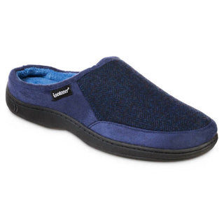 Isotoner - Tamanco masculino estilo espinha de peixe Logan