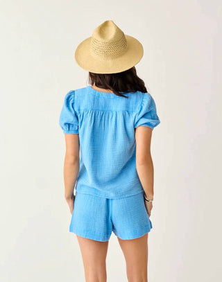 Carve Designs - Milo Gauze Top