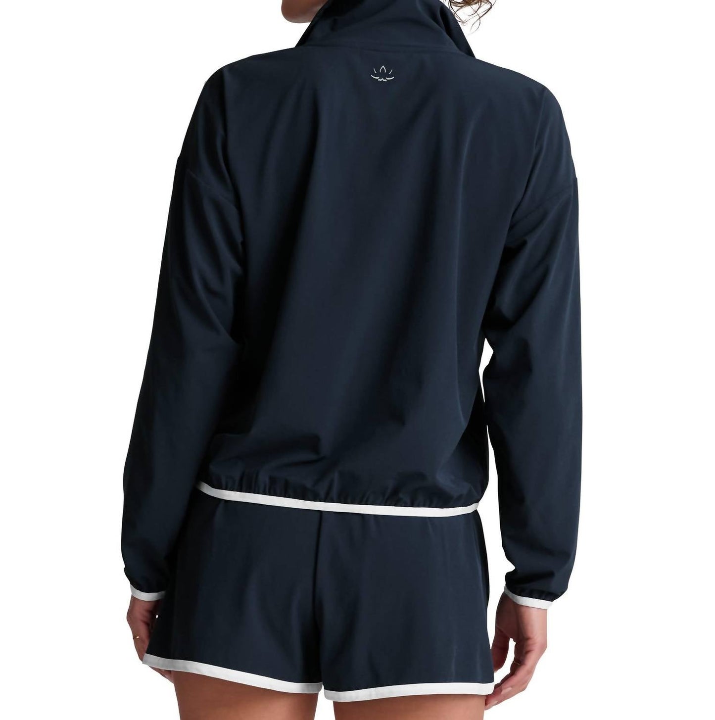 Beyond Yoga - Course Contrast Half Zip Pullover Sweatshirt