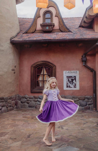 Only Little Once - Vestido de baile Rapunzel