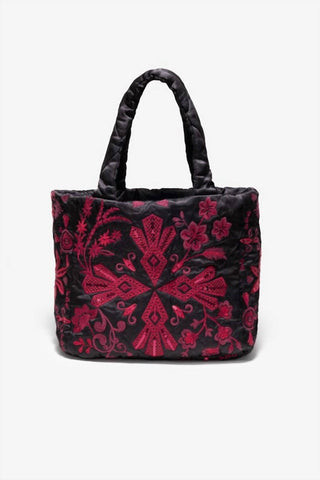 Johnny Was - SACOLA TOTE ACOLCHOADA ANNALINA