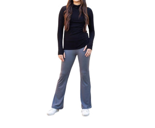 Julia Rose - Cassie Bootcut Leggings with Pockets