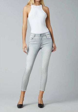 Dl1961 - Calça Jeans Curta Florence Skinny Cintura Média Instasculpt Ankle Crop Feminina