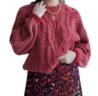 Free People - Suéter Frankie Cable