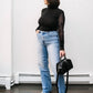 Pistola - Cassie Super High Rise Straight Jeans