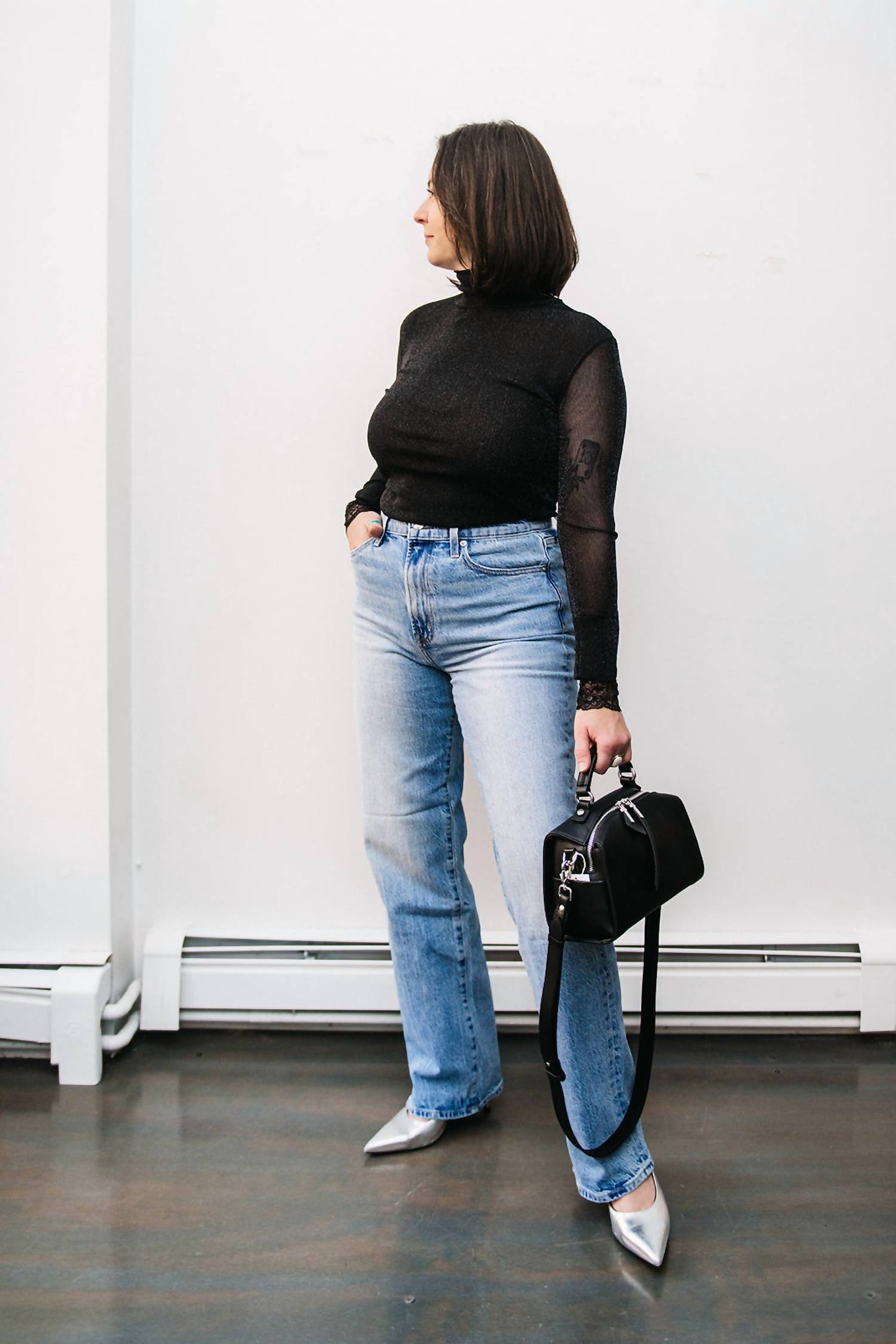 Pistola - Cassie Super High Rise Straight Jeans