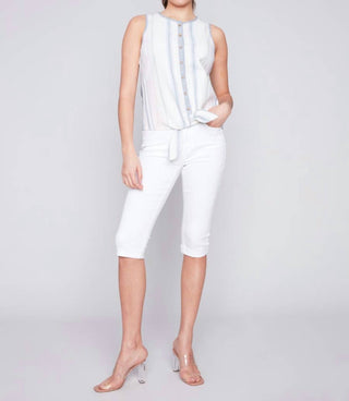 Charlie B - Printed Sleeveless Tank