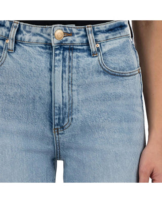 Kut From The Kloth - Calça jeans reta de cintura alta Melissa