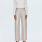 Pistola - Tate High Rise Bowed Wide Leg Jean