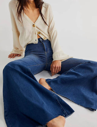 Free People - Calça Flare Float On