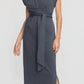 Modern Citizen - Fei Organic Cotton Tie-front Midi Dress