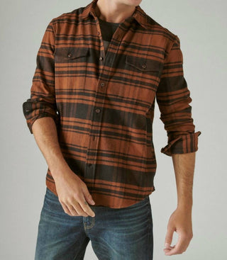 Lucky Brand - Plaid Workwear Clould Flannel
