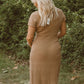 Able - Asymmetrical Sweater Midi Dress