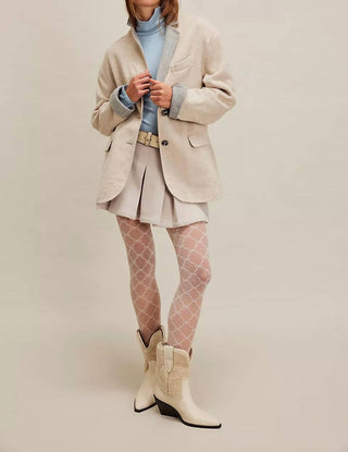 Free People - Bota de pele de carneiro forquilha