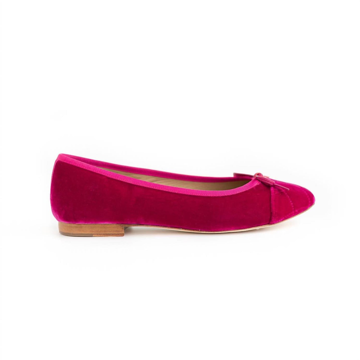 House Of Zalo - Women's Beba Velvet Flat Shoe