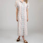 Beau & Ro - Kris Ikat Stripe Maxi Dress