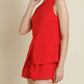 Aureum - Lula Linen-blend Sleeveless Vest