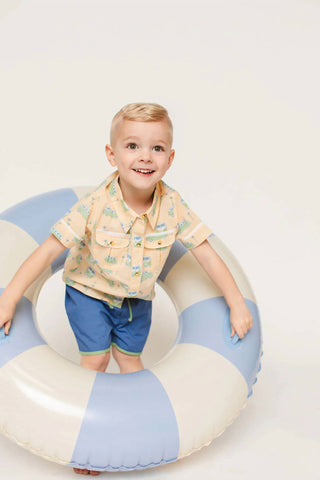 Dear Georgie - Boy's The Sea Short Sleeve Shirt