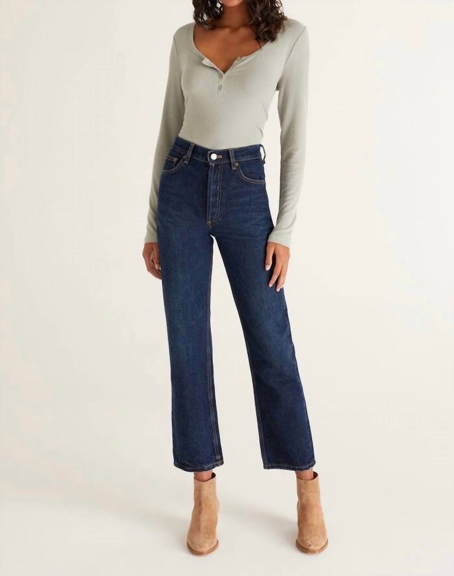 Z Supply - Cait Rib Henley Top