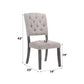 Bernard Weathered Side Chair Set of 2
