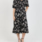 Angie - Maya Floral Smocked Dress