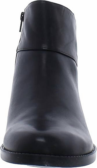 David Tate - Botas femininas de couro Ania com salto alto