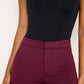 Good American - Scuba Cropped Straight Trousers