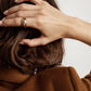 Maslo Jewelry - Domed Ring Gold