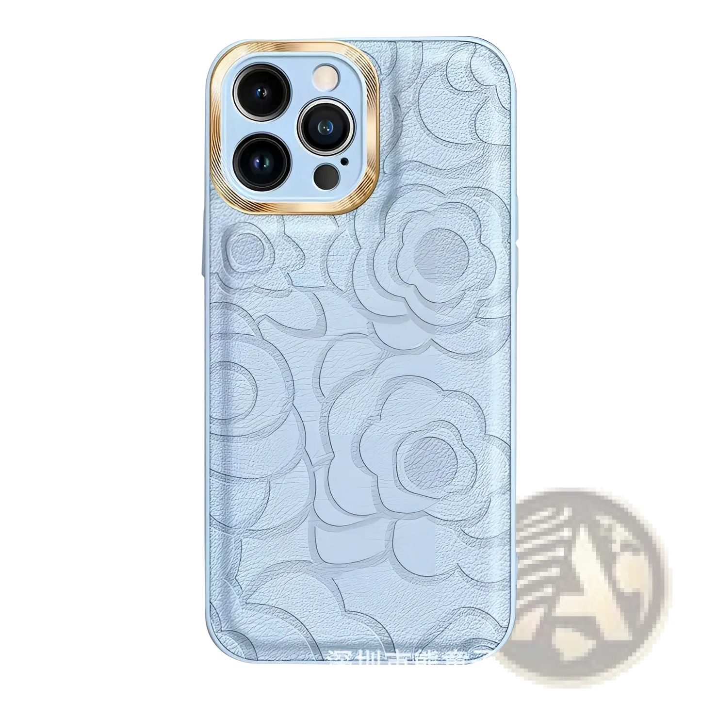 Camellia Leather Phone Case for Iphone 11 to 14