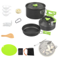 Camping Cookware Set 16pcs Outdoor Pot Pan Kettle Kit
