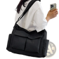 Canvas Shoulder Bag Large Multi Pocket Retro Tote